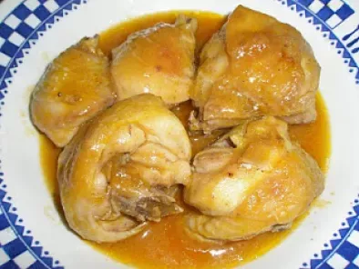 Pollo en salsa de la abuela