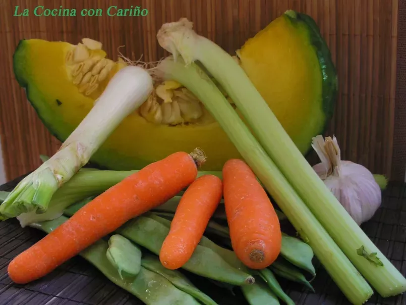 Potaje de calabaza y verduras - foto 2