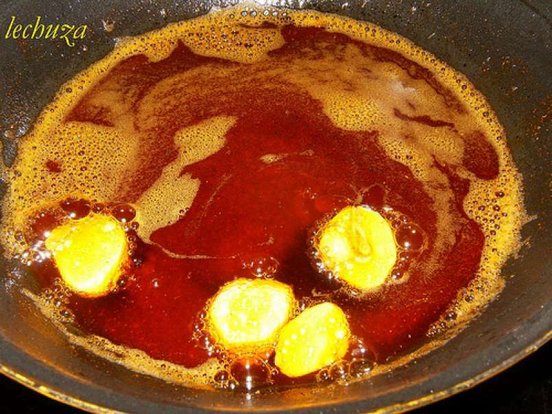 Receta gallega: xenos (bertons) con huevo y ajada - foto 3