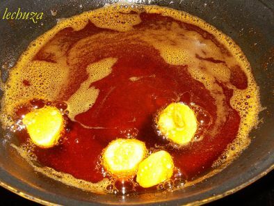 Receta gallega: xenos (bertons) con huevo y ajada - foto 3