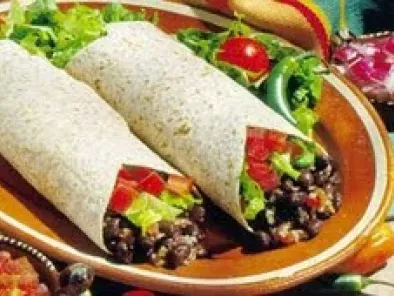 Recetas Burritos con Verduras Picantes