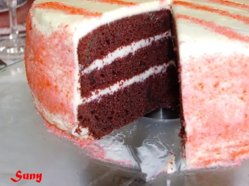 RED VELVET CAKE - Tarta de Terciopelo Rojo - foto 2