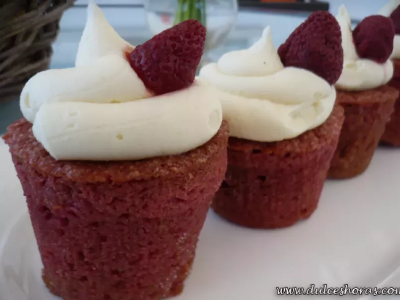 Red Velvet Cupcakes para San Valentín