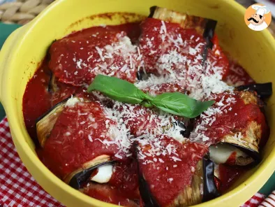 Rollitos de berenjena a la parmesana: Involtini di melanzane - foto 2
