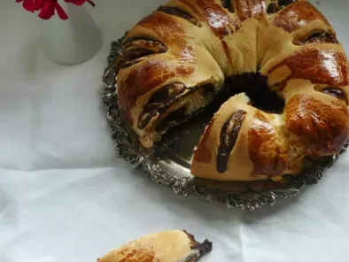 Rosca rellena con merengue francés - foto 3