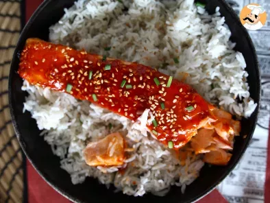 Salmón a la coreana con salsa gochujang, listo en 8 minutos - foto 4