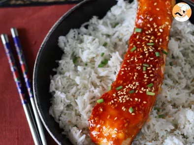 Salmón a la coreana con salsa gochujang, listo en 8 minutos - foto 5