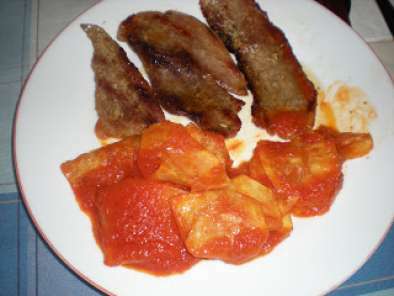 Solomillo de cerdo a la plancha y patatas con tomate - foto 2