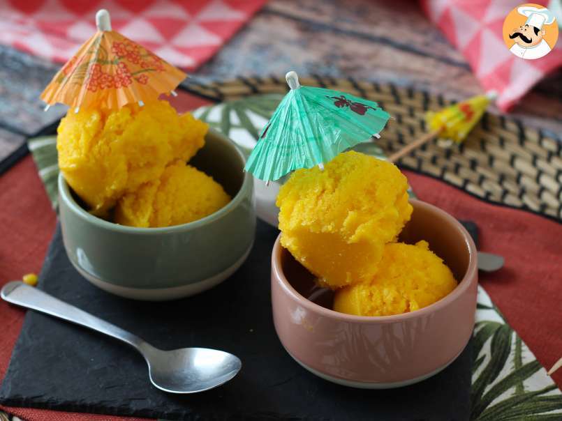 Sorbete de mango y lima con solo 3 ingredientes, ¡listo en 5 minutos! - foto 7