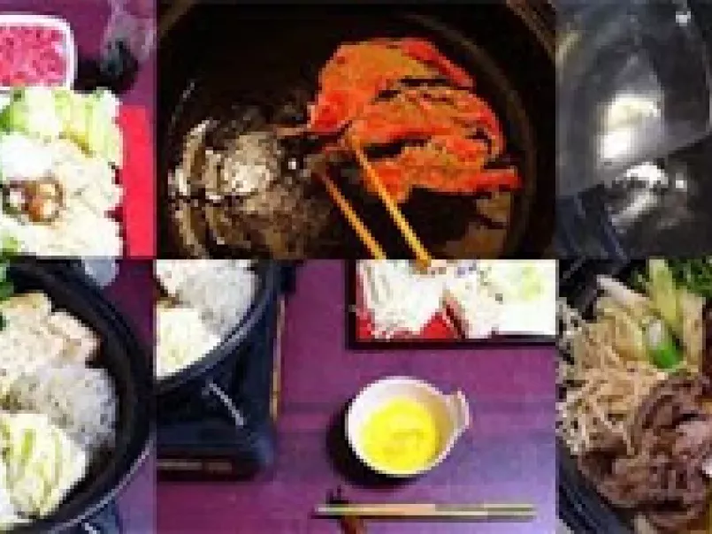 Sukiyaki - Carne con verduras rehogadas - foto 2