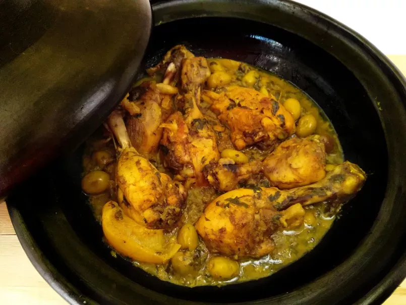 Tajine de pollo con limón confitado {receta tradicional marroquí} - foto 2