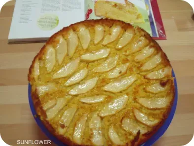 Tarta abizcochada de manzana