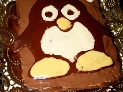 Tarta browni pinguino - foto 2