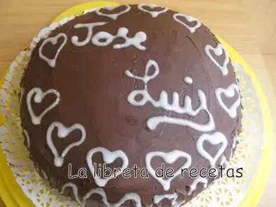 Tarta de chocolate para José Luís