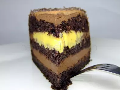 Tarta de chocolate y mango curd - foto 4