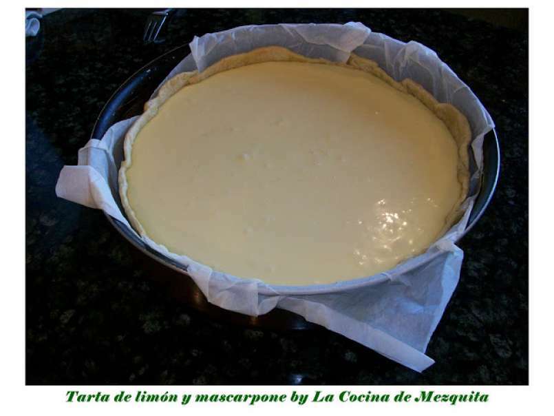 Tarta de limón y mascarpone al horno - foto 9