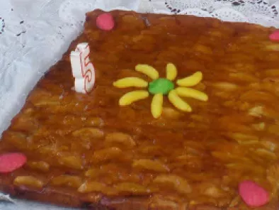 tarta de manzana para cumpleaños