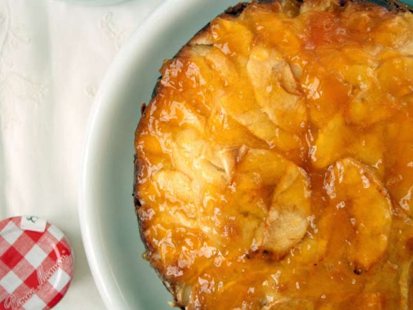 Tarta de manzana y mermelada de albaricoque - foto 2