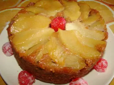 tarta de manzanas y miel