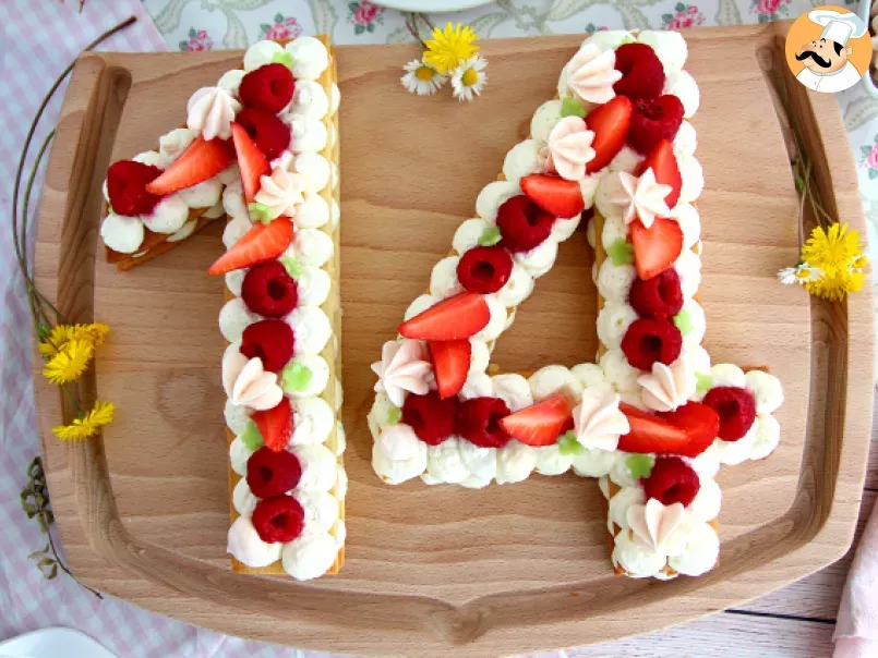 Tarta de números (number cake)