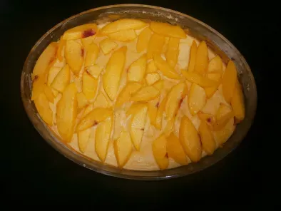 Tarta de Yogur Griego con Nectarinas (sin azúcar)