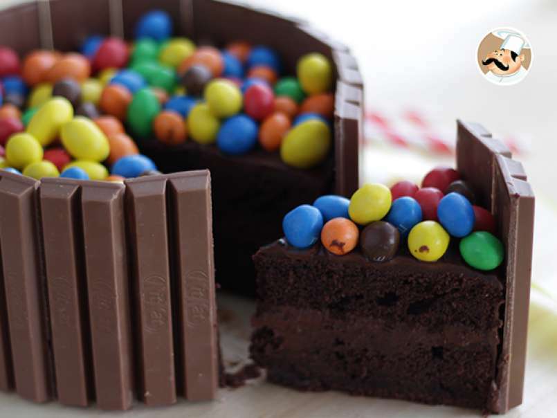 Tarta Kit Kat con ganache de chocolate - foto 3