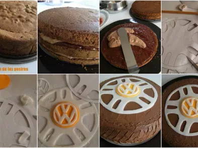 Tarta Neumático Volkswagen - foto 3