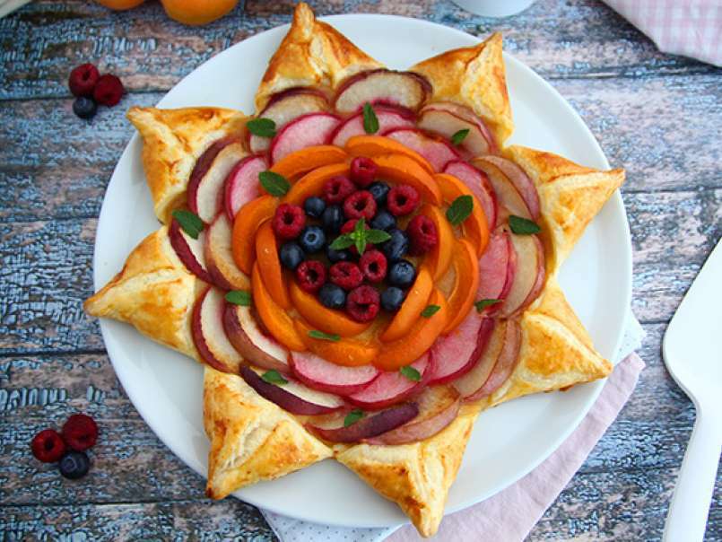 Tartaleta estrella de frutas - foto 4