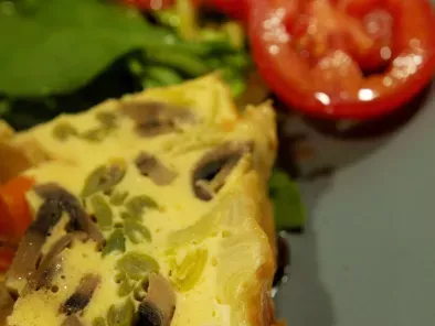 terrina de verduras, con queso provola y champiñones - foto 2