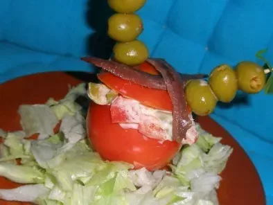 tomates rellenos de anchoas