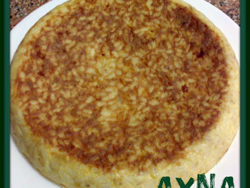 Torta de arroz y atún (Fussioncook)