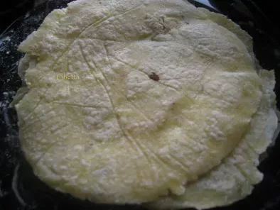 Tortillas de harina de maiz amarillo