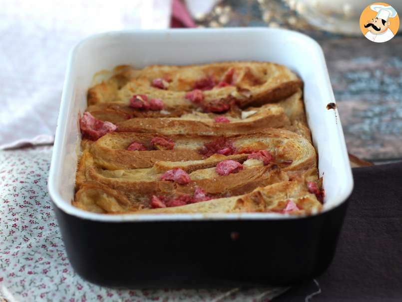 Tostadas francesas horneadas con pralines rosas - foto 5