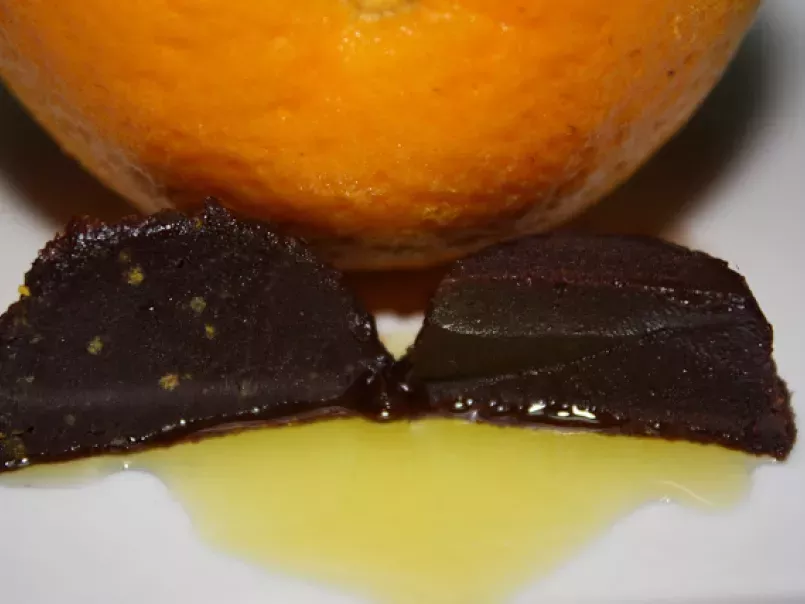 Trufas negras de aceite de oliva y cointreau con plus de naranja