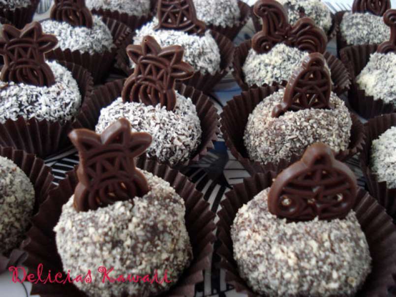 Trufas (o pastelitos de chocolate) - foto 2