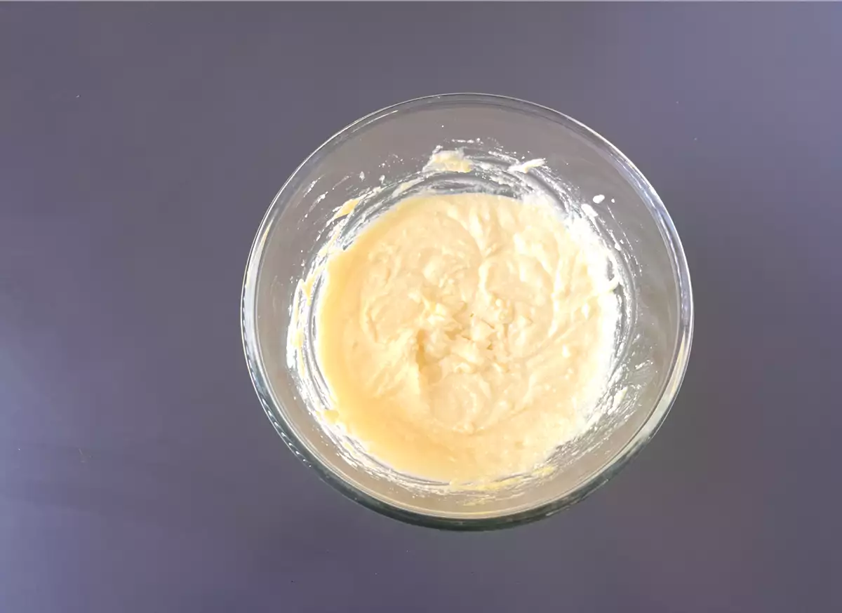 Paso 1: Mezcla rápida (sin grumos)