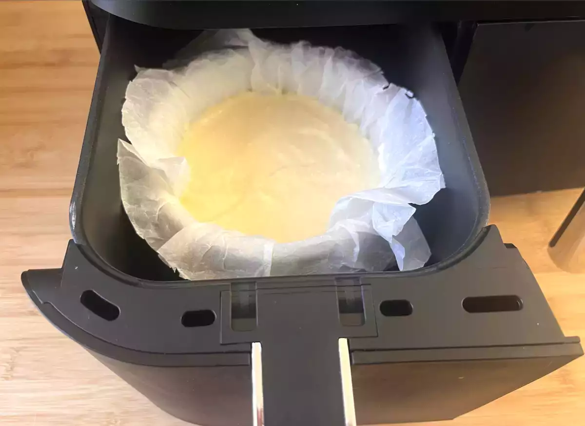 Paso 3 · A la airfryer y reposo en nevera