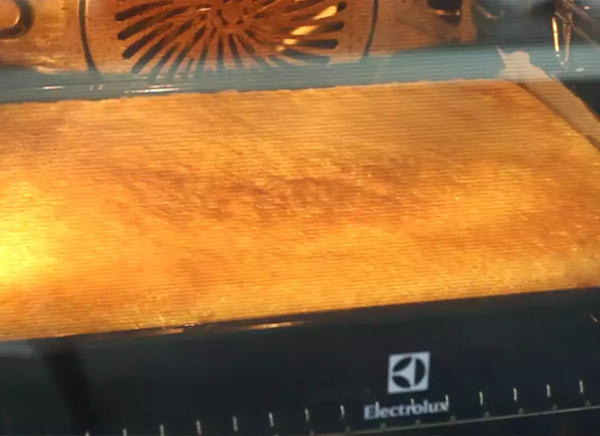 Paso 4: Horneado corto