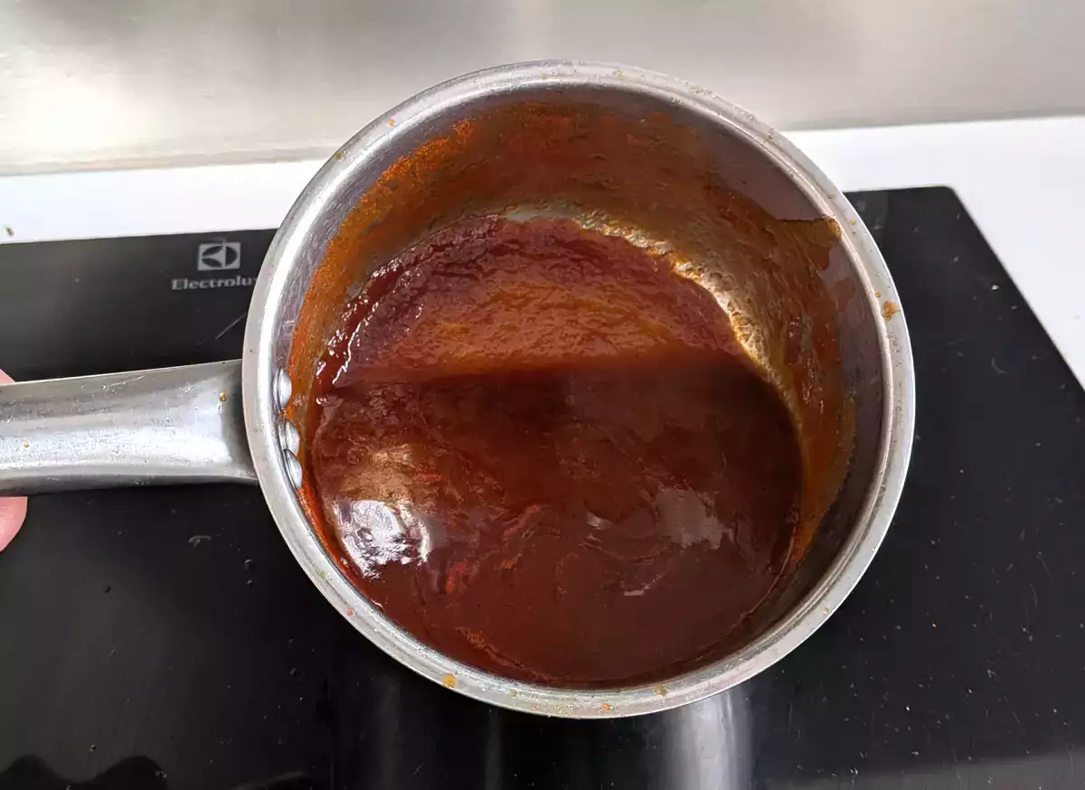 Cómo preparar la salsa agridulce sabor barbacoa