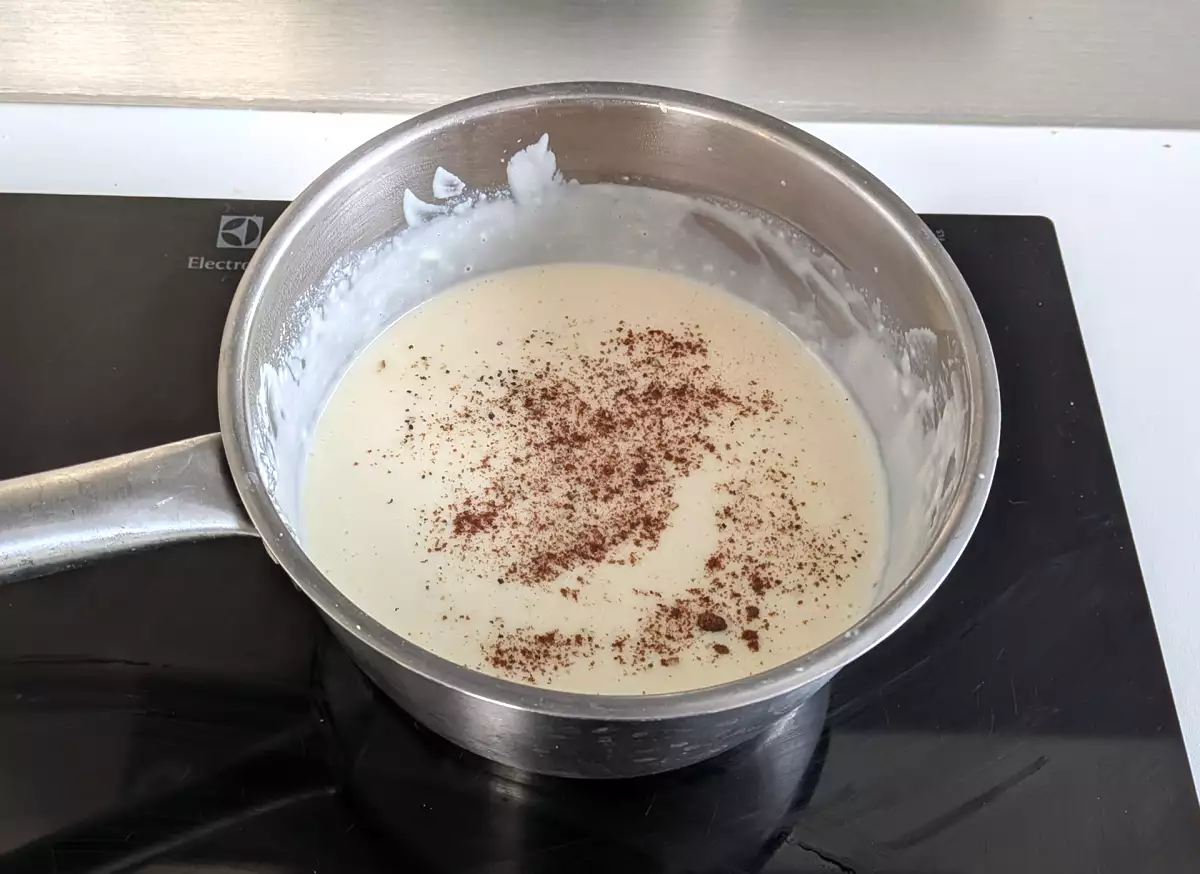 3. Preparar la bechamel