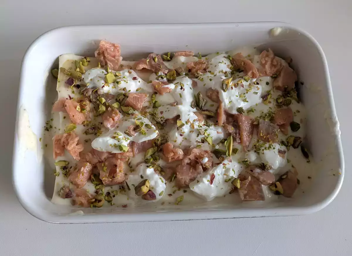 4. Montar la lasaña