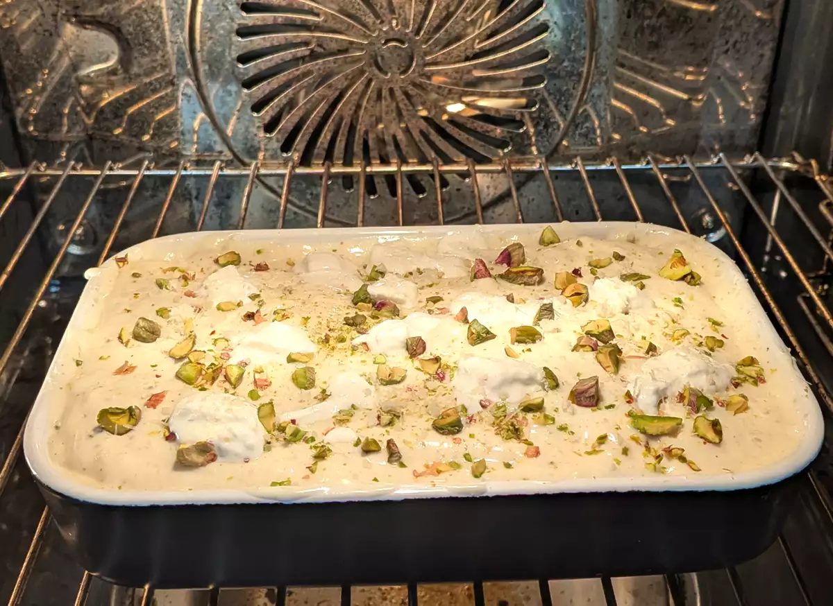 5. Terminar y hornear