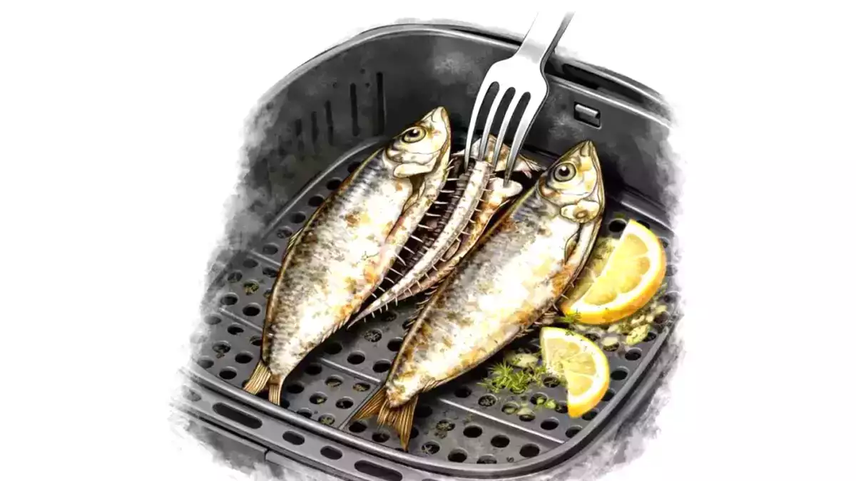 5.Horno o airfryer: la espina sale casi sola