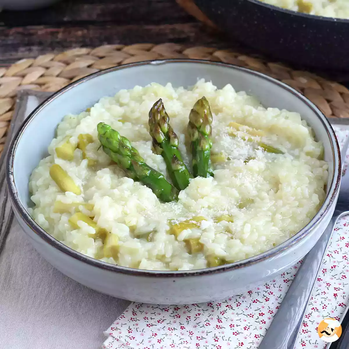 1. Risotto de espárragos