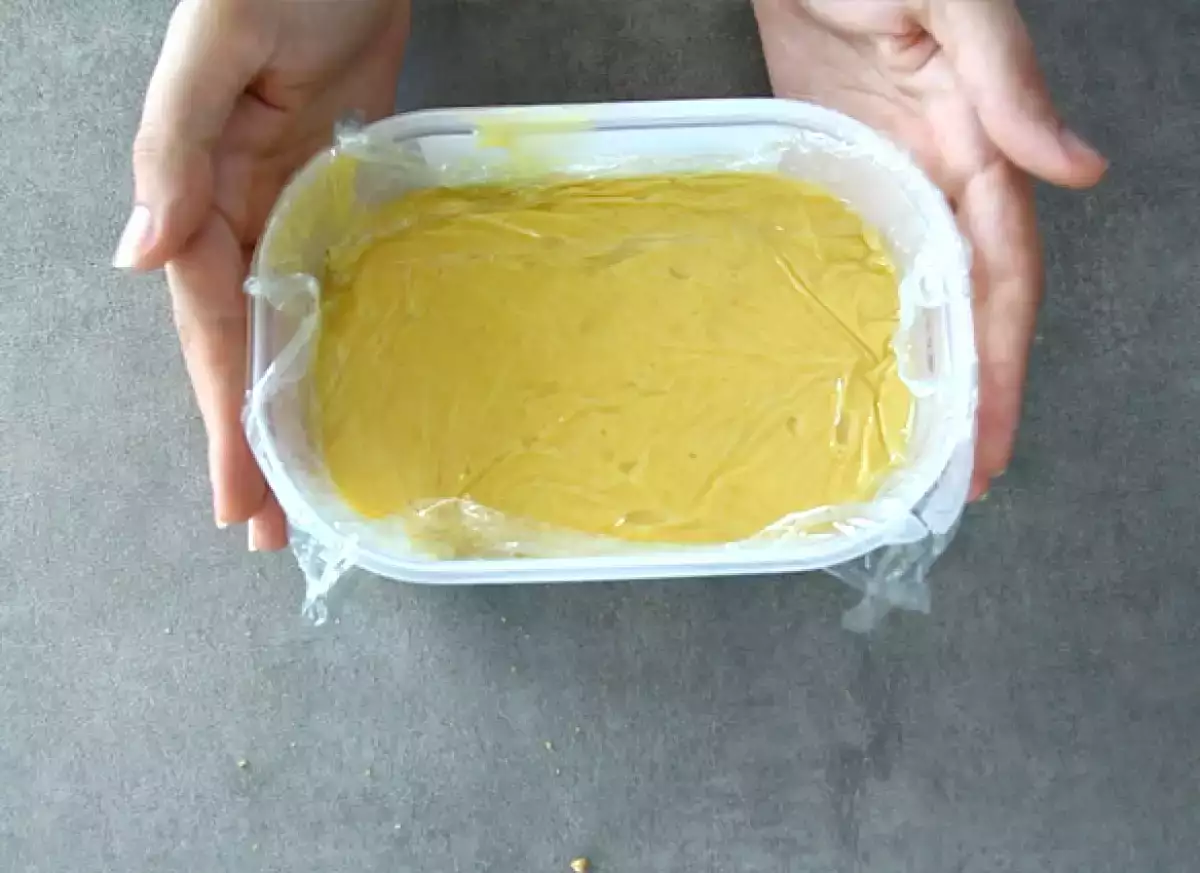 3. Mezclar y congelar