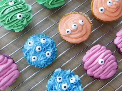 Cupcakes monstruos- halloween