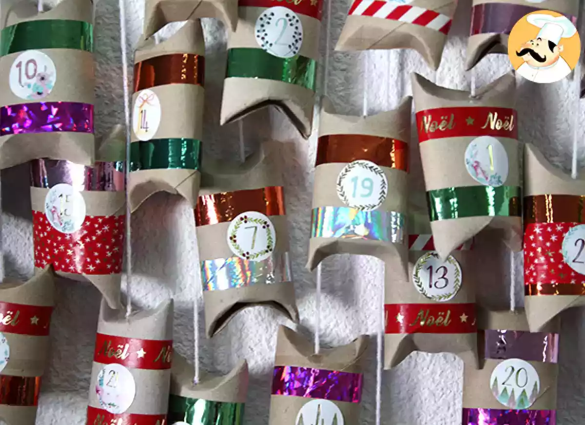 Cómo hacer un calendario de Adviento para Navidad, foto 4