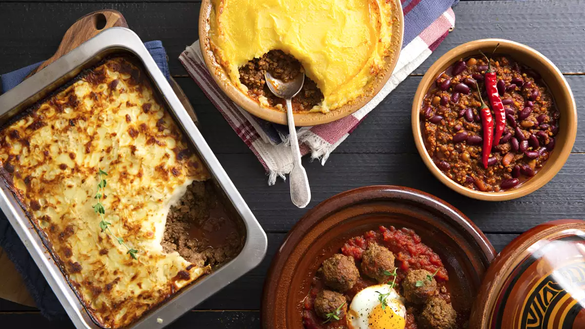 8 recetas con carne picada para viajar sin salir de la cocina