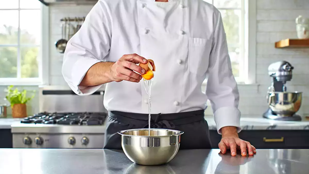 Romper un huevo con una sola mano: el secreto de los chefs para que no caiga ni un trocito de cáscara