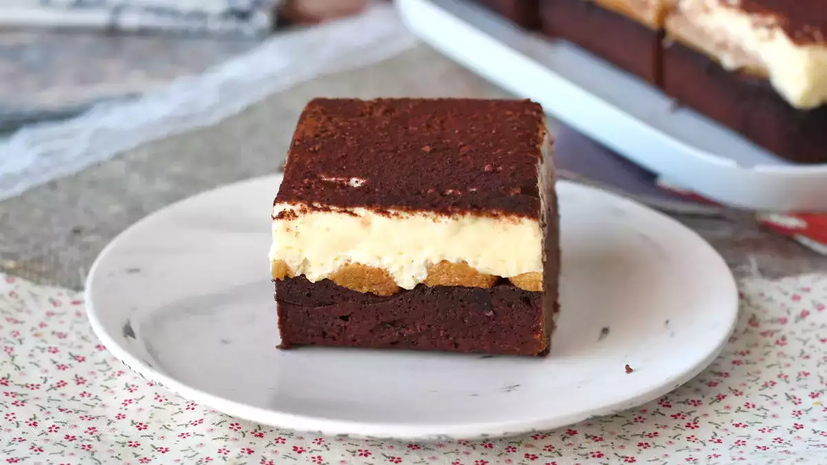 ¿Sigues dudando entre brownie y tiramisú? Esta receta acaba con el dilema con una mezcla irresistible